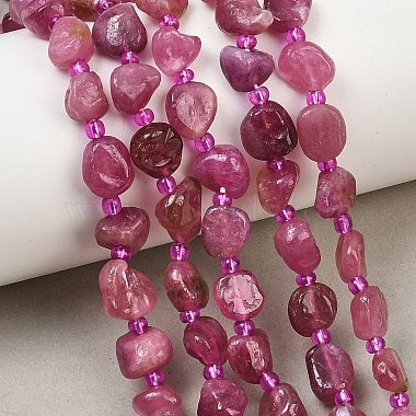 Natural Tourmaline Beads Strands(GG-CBA3A44-C02-02)-1