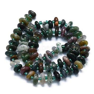 Natural Indian Agate Beads Strands(G-K245-H01-C03)-2