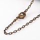 Brass Cable Chain Necklaces(NJEW-JN01537-02)-2