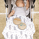2Pcs 2 Style Single-face Printed Wooden Baby Photo Props(DJEW-WH0600-006)-6
