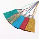 Nylon Tassels Big Pendant Decorations(HJEW-G010-A)-3