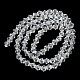 Transparent Electroplate Glass Beads Strands(GLAA-F029-4mm-C13)-2