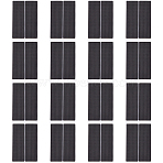 32Pcs EVA Non-slip Mat, Self Adhesive Furniture Pad, Rectangle, Black, 143x45x3.5mm(FIND-HS0001-98)