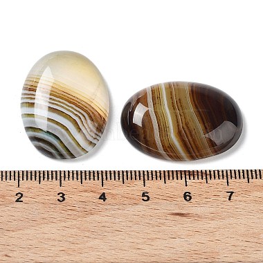 Natural Striped Agate/Banded Agate Cabochons(G-H296-01E)-4
