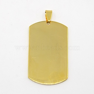 201 Stainless Steel Stamping Blank Tag Pendants(STAS-O044-G122)-2
