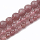Natural Strawberry Quartz Beads Strands(G-S295-15-8mm)-2