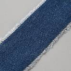 Polyester Lace Trim Ribbon, Clothes Sewing, Marine Blue, 1-5/8 inch(40mm), about 5.47 Yards(5m)/Roll(OCOR-WH0108-19E)