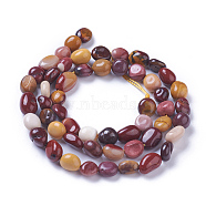 Natural Mookaite Beads Strands, Nuggets, 6~9x4~8mm, Hole: 1mm about 52~55pcs/strand, 15.55 inch~15.7 inch(39.5~40cm)(G-P433-17)