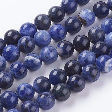 10mm MidnightBlue Round Sodalite Beads