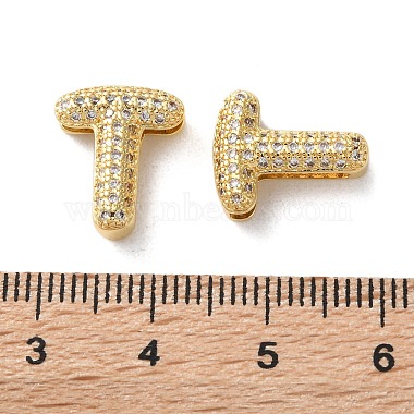 Rack Plating Brass Micro Pave Cubic Zirconia Slide Charms(KK-C084-34G-T)-3