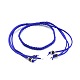 (продажа фабрики для вечеринок) регулируемые ожерелья из шнура из искусственной замши(NJEW-JN02538-05)-1