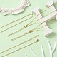 6Pcs Iron Cable Chains Necklaces for Women(MAK-YW0001-05)-5