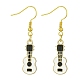 Golden Alloy Enamel Dangle Earrings(EJEW-JE05653-03)-1