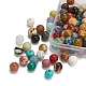 100Pcs Natural & Synthetic Gemstone Beads(G-YW0001-11)-5