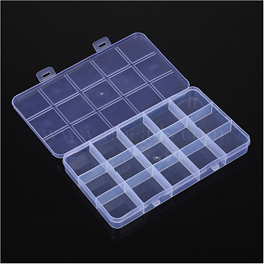 Transparent Plastic Bead Containers(X1-CON-YW0001-10)-2