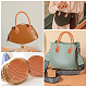 Imitation Leather Crochet Bag Nail Bottom & Sew on Bag Handles Set(DIY-WH0034-89A)-6