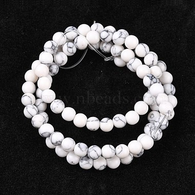 Synthetic Howlite Beads Strands(G-E110-4mm-5)-3