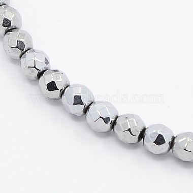 3mm Round Magnetic Hematite Beads