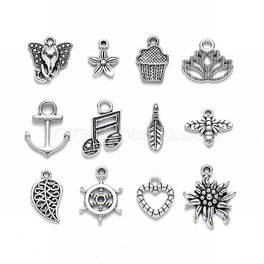 Tibetan Style Alloy Pendants(TIBEP-YW0001-07AS)-5