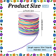 Segment Dyed Round Polyester Elastic Cord(OCOR-WH20018-35A)-2