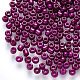 8/0 Baking Paint Glass Round Seed Beads(SEED-S036-01B-10)-1