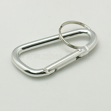 Aluminium mousqueton pour les clés(KEYC-C010-1)-2