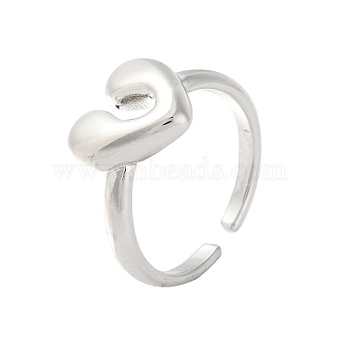 Heart Brass Finger Rings