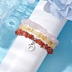 3pcs 3 styles ensembles de bracelets extensibles en quartz rose naturel(BJEW-JB11076-03)-3