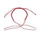 Изготовление плетеных браслетов из нейлоновой нити(AJEW-JB00922)-3