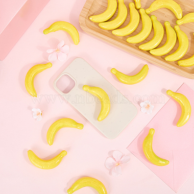 Mini Foam Imitation Banana(AJEW-CP0006-17B)-4