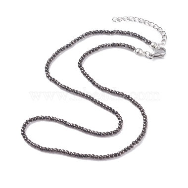Collier rond en perles de verre pour femme(NJEW-JN03821)-4