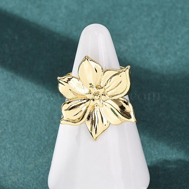 anillos abiertos de pu&ntilde;os de lat&oacute;n(RJEW-Z129-02G-04)-1