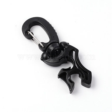 Nylon Scuba Diving Double Hose Holder with Clip(TOOL-WH0132-59B)-2