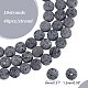 Unwaxed Natural Lava Rock Bead Strands(G-F309-8mm)-2