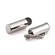 Non-Tarnish 304 Stainless Steel Slide On End Clasp Tubes(STAS-C044-07B-P)-4