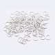 925 Sterling Silver Saw Cut Open Jump Rings(STER-F036-02S-0.9x4mm)-1
