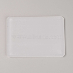 Acrylic Board, Flat Rectangle, Clear, 128x177x4.5mm(TACR-WH0010-01A)