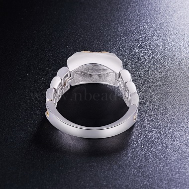 SHEGRACE 925 Sterling Silver Finger Ring(JR535A-01)-4