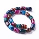 Natural Dyed Agate Beads Strands(G-G775-B-M)-2
