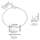 kit de fabrication de bracelet à maillons en acier inoxydable avec cœur vierge à faire soi-même 304(BJEW-UN00005)-3