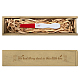 Rectangle Wooden Pregnancy Test Keepsake Box with Slide Cover(CON-WH0102-005)-1