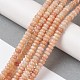 Natural Sunstone Beads Strands(X-G-H292-A17-02)-2