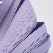 Quilling Paper Strips, Lilac, 530x10mm, about 120strips/bag(DIY-J001-10mm-B05)