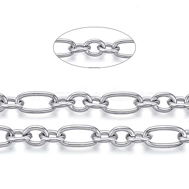 304 Stainless Steel Figaro Chains Chains(CHS-N001-03P)-4