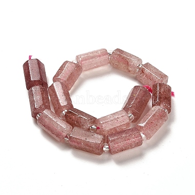Natural Strawberry Quartz Beads Strands(G-N327-06-37)-3