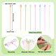 50Pcs Luminous Silicone Cable Ties(FIND-TA0010-63B)-5