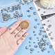 180Pcs 3 Style 304 Stainless Steel Crimp Beads Covers(STAS-UN0051-55)-4