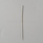 Carton Steel Needles, DIY Sewing Supplies, Stainless Steel Color, 76x1.3x1.1mm(FIND-WH0148-773)