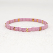Rainbow Bohemian Style Original Design Fashion Tila Beaded Bracelet for Women.(RM1844-6)