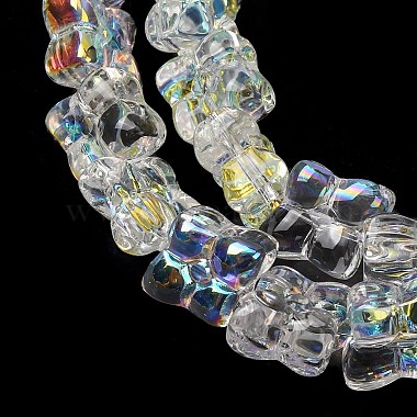 Transparent Glass Beads Strands(GL-CBAAE04-02K)-3